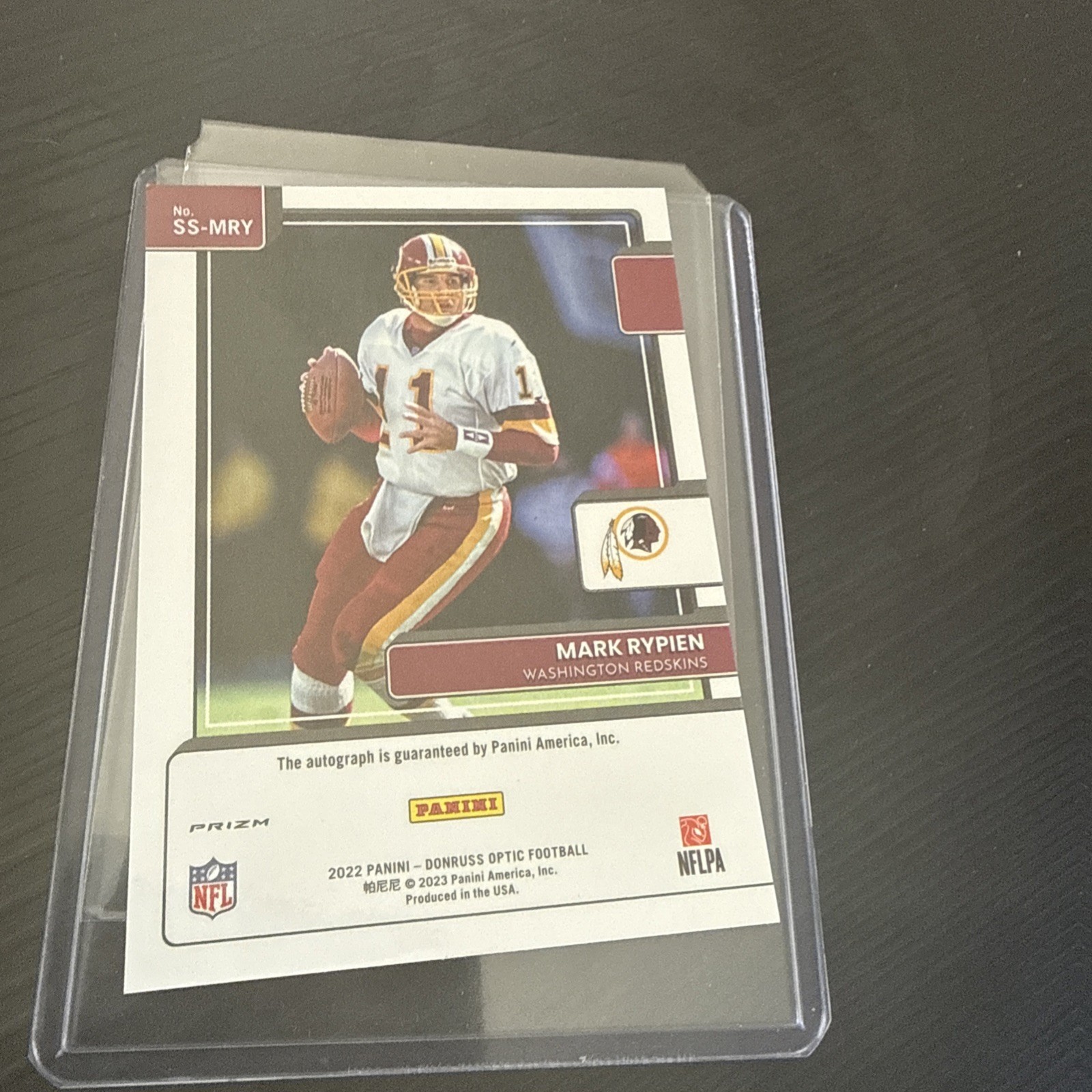 2022 Panini Donruss Optic - Signature Series Holo Mark Rypien #SS-MRY (AU)