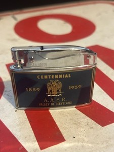 A.A.S.R. Valley of Cleveland Centennial 1859-1959 Masonic Lighter (1959)
