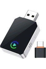 Wireless CarPlay Adapter for iPhone, 2026 Upgraded 2-in-1 Android Auto CarPlay