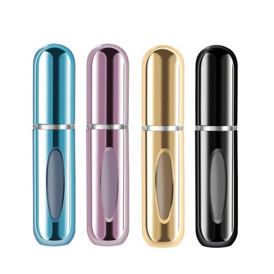 Yamadura Mini Refillable Perfume Atomizer 5ml (4 Pack) Portable Travel Spray