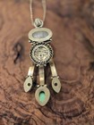 Handcrafted Sterling Moonstone Pendant Necklace — photo 5