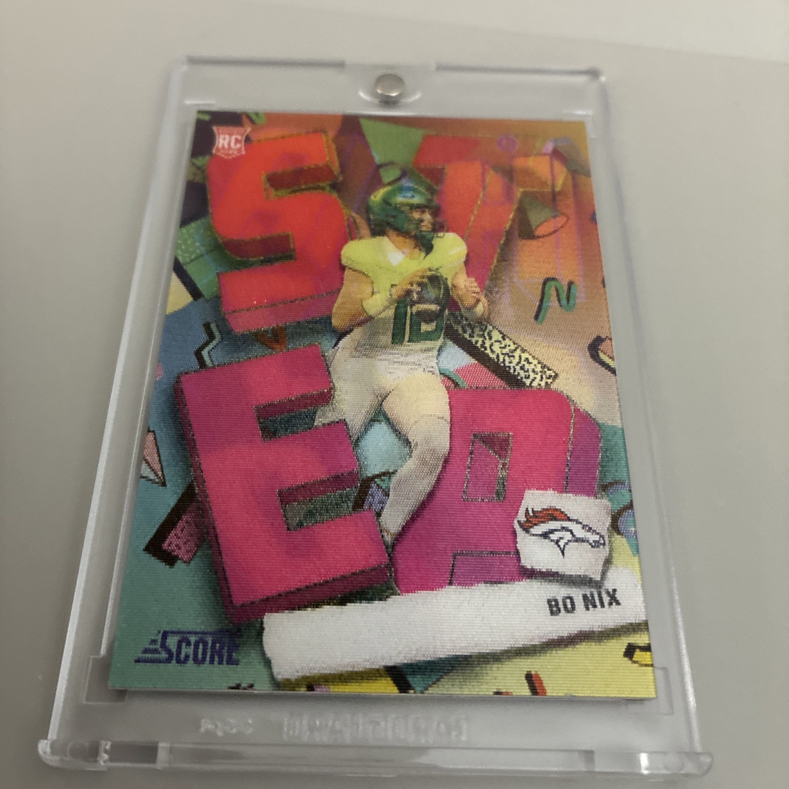 2024 Score - Step Ahead Bo Nix NICE FUCKIN CARD!!! Let’s go!!!