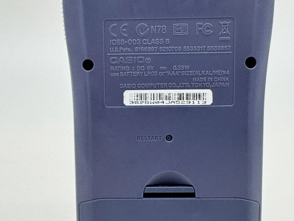 Casio fx-9750GII Graphing Calculator USB Power Graphic Made in Japan Tested - Image 3 of 4