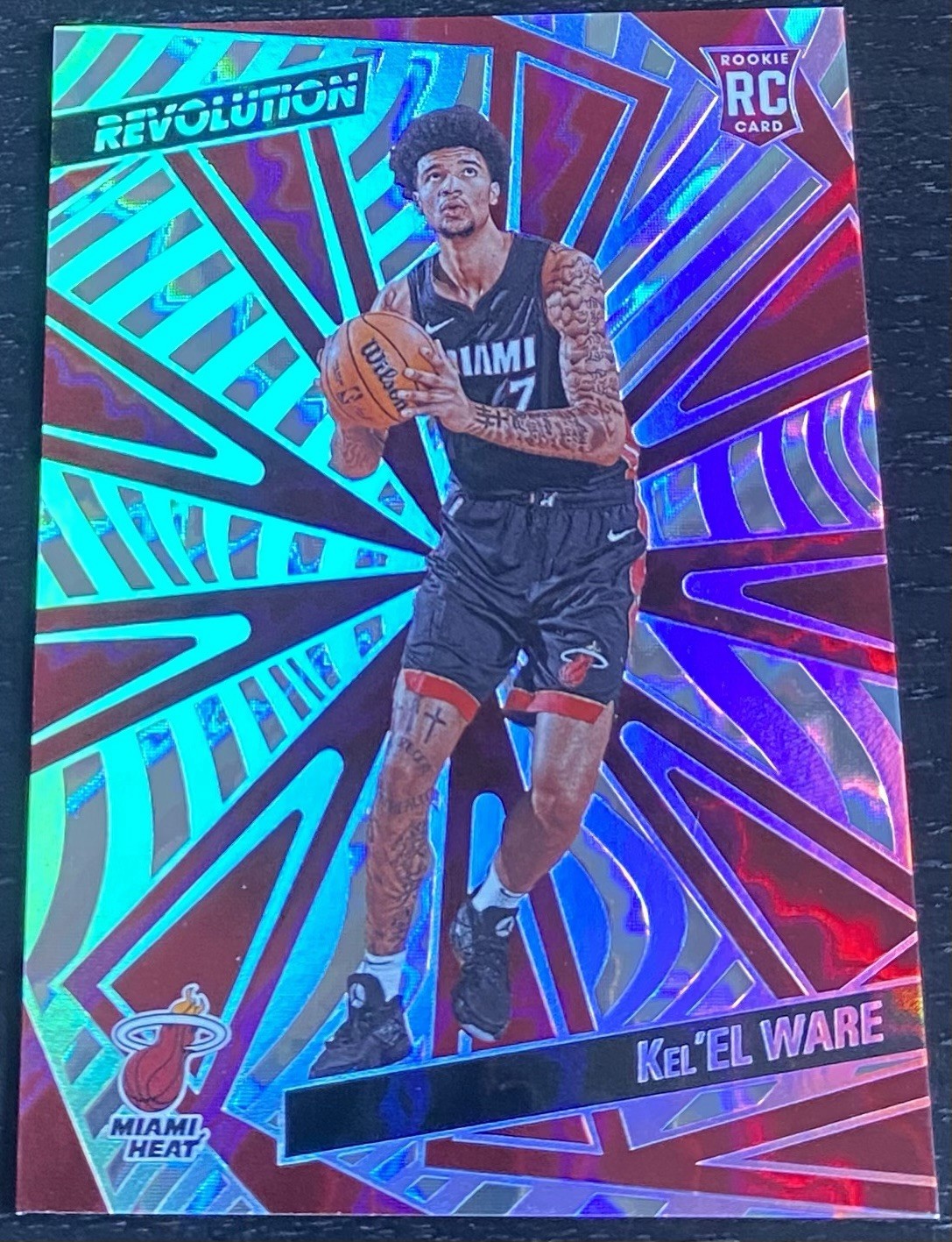Kel'el Ware 2024-25 Panini Revolution Heat Lightning Rookie RC /175 #102