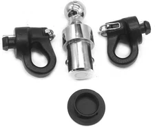 Puck System Gooseneck Hitch Ball Kit 60638 For 2013-2024 Dodge Ram 2500/3500