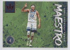 2019-20 Panini Court Kings Maestros Ruby 38/149 Karl-Anthony Towns #6 05z2