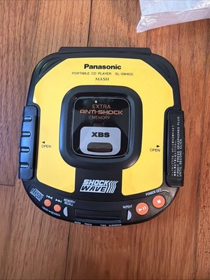 M) Panasonic Shockwave SL-SW405 Vintage 1997 Portable CD Player