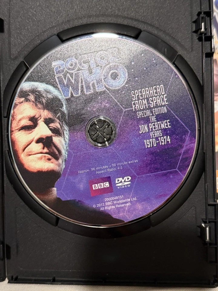 Doctor Who  Season 7 Jon Pertwee DVDs Spearhead Inferno Silurians Ambassadors - Image 3 of 4