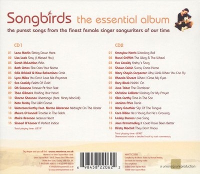 VARIOUS ARTISTS SONGBIRDS: THE ESSENTIAL ALBUM NEW CD