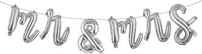 MR & MRS with 2 Ring Party Balloons,Engagement Party Decorations,Wedding,Engagem