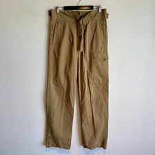 WWII British RAF Buckle Flight Pants Cotton Khaki