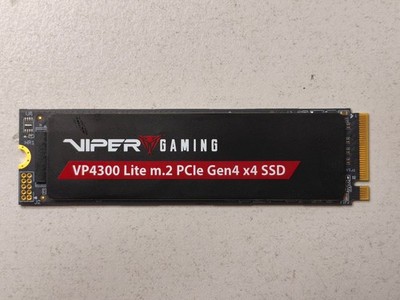 [NUR 524 Std.] Patriot Viper VP4300 Lite 2TB  SSD - NVMe M.2 Festplatte TBW: 99%
