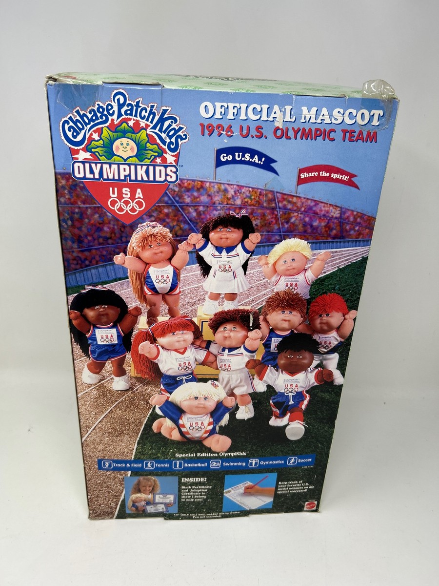 キャベツ人形 オリンピックフィギュアセット 1996年USA Cabbage Patch Kids Olympikids Special Edition Doll Track