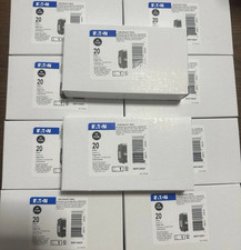 10 X Eaton Brp120df Dual Function Afcigfci Plug-on Neutral Breaker 20a 1-pole 10 X Eaton Brp120df Dual Function Afcigfci Plug-on Neutral Breaker 20a 1-pole