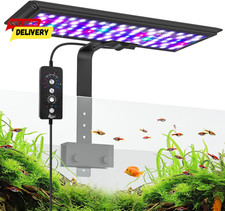 LED Aquarium Light, 24/7 Mode Clip on Fish Tank Light, DIY Mode Full Spectrum