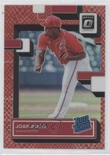 2022 Panini Donruss Optic Rated Rookie Red Dragon Prizm 98/99 Joan Adon #87 11eb
