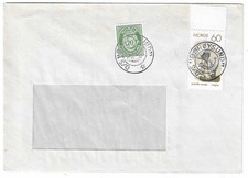 Norwegen Schiffspost Krone-Posthorn Stempel D/S BØRØYSUND