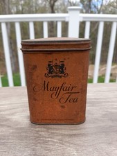 Antique Mayfair Tea Tin 1/2 lb., The Great Atlantic & Pacific Tea Co 1900-1930's