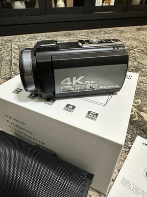 Video Camera 4K Camcorder Ultra HD 48MP- NEW IN BOX