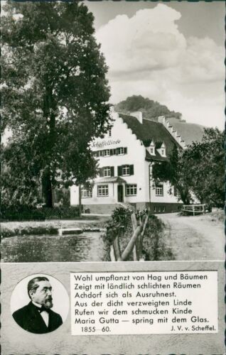 Postcard Achdorf Wutachtal inn (no.9501)