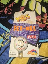 1988 Vintage Pee Wee Herman Official Radical Yo Yo Yo-Yo Spectra Star NEW SEALED