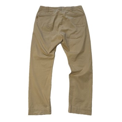 POLO RALPH LAUREN Distressed Patchwork Relaxed Fit Khaki Chino
