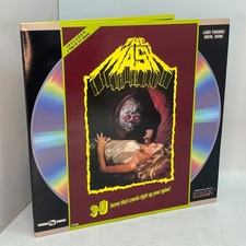 The Mask 1961 Movie Laserdisc 1989 3-D Edition w/4 3-D Glasses VG Condition 
