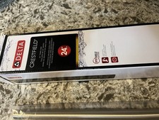 Delta Crestfield 24 in. Bathroom Towel Bar Spotshield Brushed Nickel