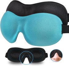 Sleep 2 Pack, Invisible Alar Deep Orbit 3D Eye Mask Ultra Lightweight 