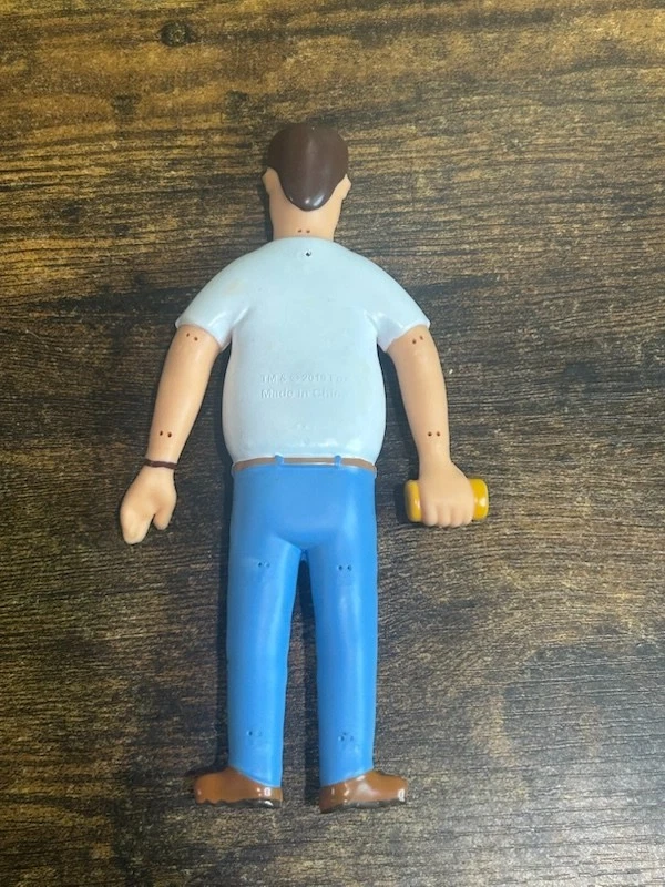 Bend-Ems Fox 2018 Rey de la Colina Hank Hill 6" Bendy Figura Flexible Juguete Usado Foto 2 de 4