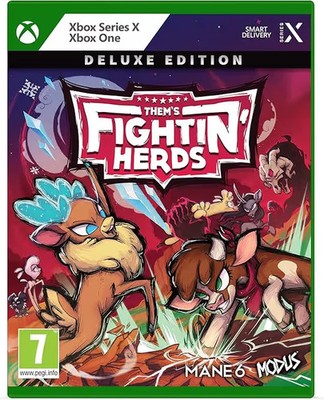 Thems Fightin Herds Deluxe Edition Xbox One / Xbox Series X NEU VERSIEGELT Gratis Versand