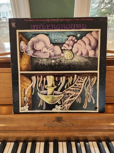 Various Artists Underground LP Record 1st Issue Tower 1969 RARE Pink Floyd