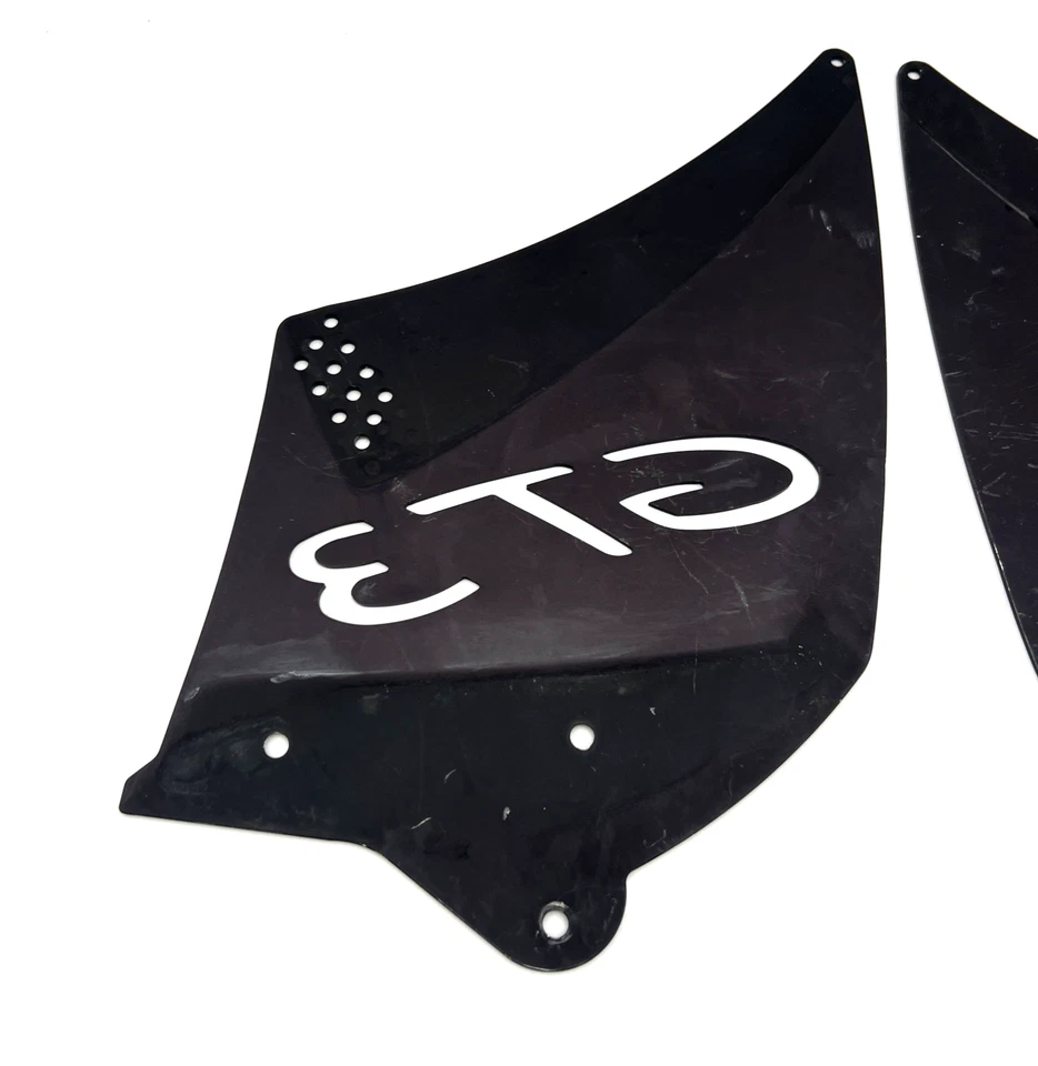 Опорные панели для чашек заднего крыла спойлера для 1999-2004 911 996 Duraflex GT3 2 шт. - Изображение 4 из 4