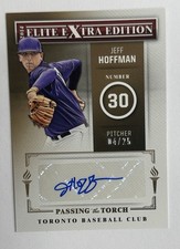 2014 Panini Elite Extra Edition Jeff Hoffman Max Pentecost Auto 04/25 #9
