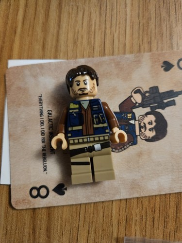 Ra'is Customs Lego Star Wars Pad Printed Cassian Andor minifig | eBay