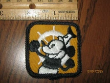 NEW 2" MICKEY MOUSE PATCH VINTAGE STYLE MICKEY MOUSE IMAGE