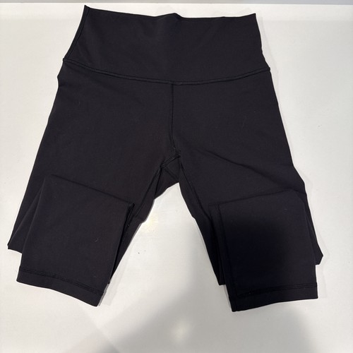 Pre-Owned Lululemon Black Size 8 Legging Athletic Capris Pants - Picture 2 of 4