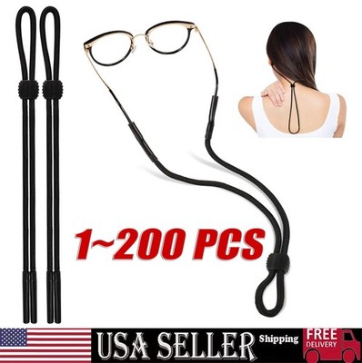 Sport Sunglass Neck Strap Eyeglass Read Glasses Neck Cord Lanyard Holder Lot