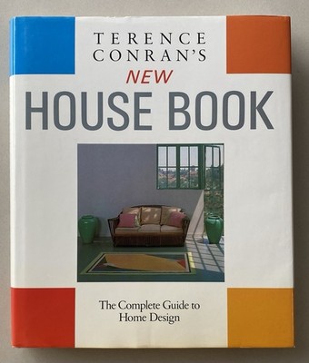 Terence Conran's New House Book (1985 Table Book HCDJ) Vintage Decor Design