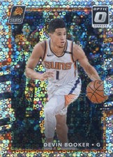2017-18 Donruss Optic Fast Break Silver Holo NO.117 Devin Booker - Phoenix Suns