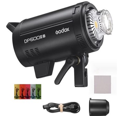Godox DP600III-V Upgraded Studio Flash Light 600Ws Power GN106 5600±200K St UBOG