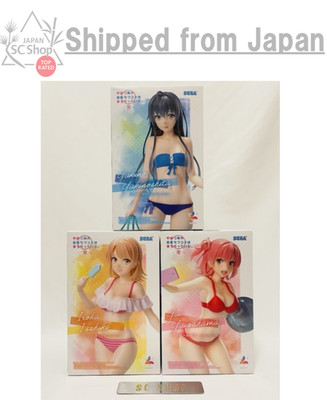 My Youth Romantic Comedy Is Wrong As I Expected Figure Yukino Yui Iroha Set NEW