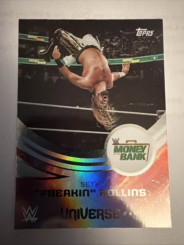 Seth  Rollins 2025 Topps Universe WWE Event Variation Money in the Bank #264