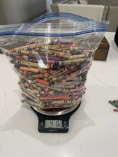 Lot of Crayons Used 4 lbs Bulk Crafts Art Melting Crayola brand only