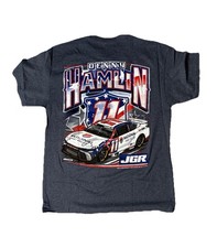 Denny Hamlin National Debt Relief Shirt 2025 NASCAR JGR Joe Gibbs Racing New