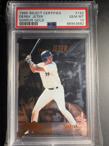 1995 Select Certified #122 Derek Jeter New York Yankees HOF PSA 10 GEM MINT Read