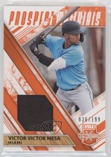 2019 Elite Extra Edition Prospect Materials Orange 36/199 Victor Victor Mesa s3g
