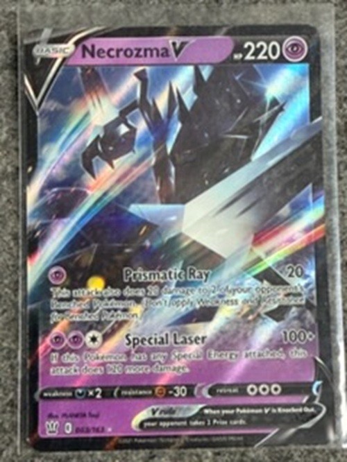 Necrozma V 063/163 Ultra Rare Holo Battle Styles Ultra Rare NM