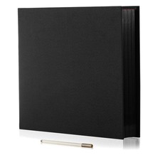 Linen Cover Photo Album with 60 Self-Adhesive Pages for Cherished Memories