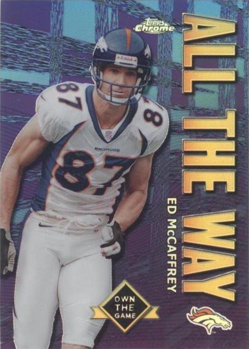 2001 Topps Chrome Ed McCaffrey #AW7 - 1 of 2